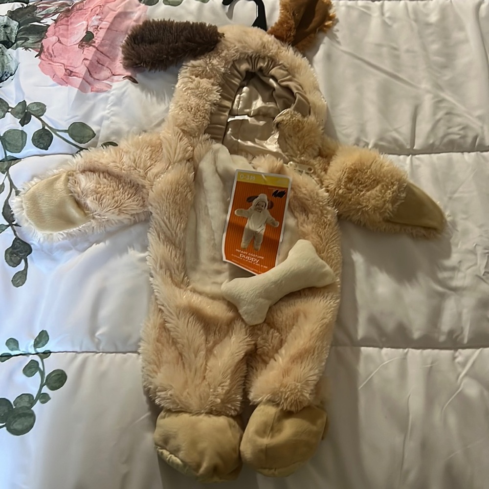 Puppy dog Halloween costume 0-3 months baby infant NWT